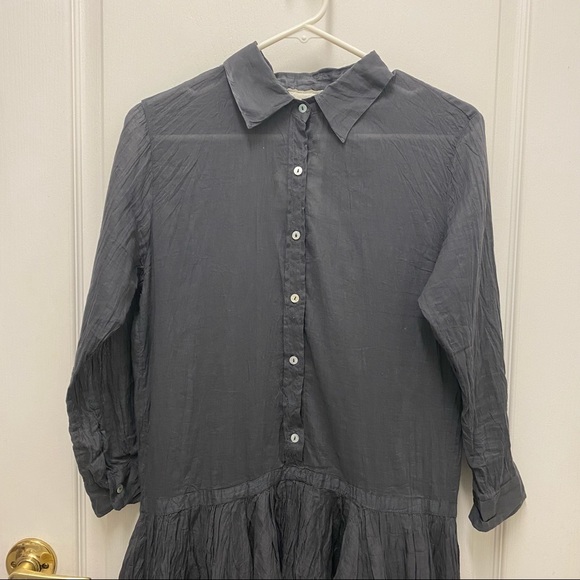 Free People High Low Baby Doll Fall Dress Small - Picture 4 of 7